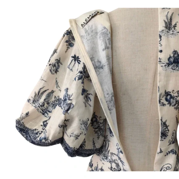 ALEMAIS CASA MIDI DRESS US 6 - Picture 9 of 9